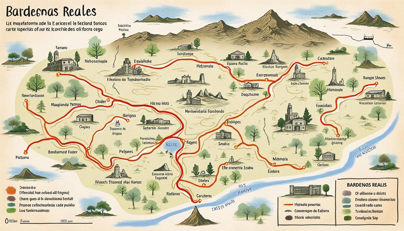 Découvrez notre guide complet sur la carte du désert des Bardenas ! Obtenez des conseils pratiques pour explorer ce paysage unique, apprécier ses merveilles naturelles et planifier votre visite optimale. Parfait pour les aventuriers et les amoureux de la nature.