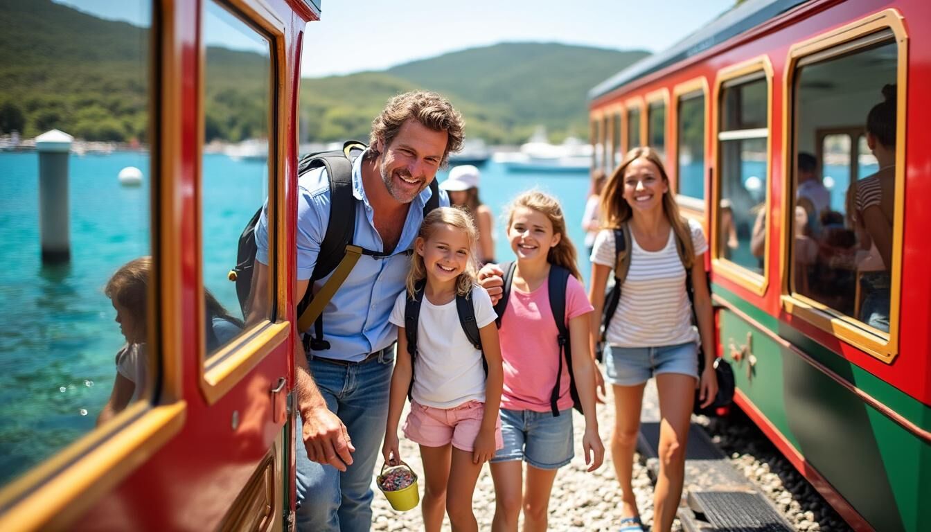 Découvrez Ajaccio comme jamais auparavant avec notre circuit en petit train ! Explorez les sites emblématiques, admirez les paysages époustouflants et plongez dans l'histoire riche de la ville. Une expérience inoubliable à ne pas manquer !