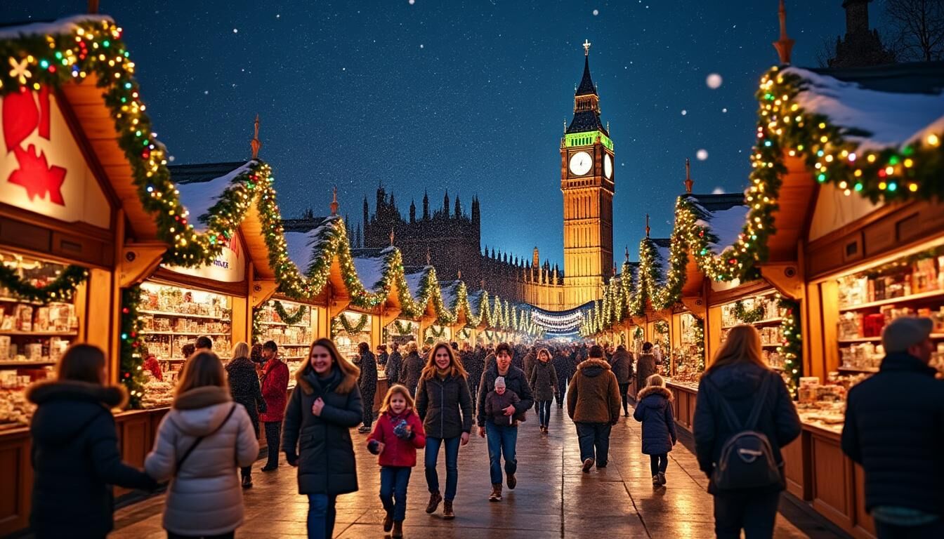 Découvrez les meilleures activités à faire à Noël à Londres ! Dans notre guide, trouvez des conseils utiles et des informations pratiques pour profiter pleinement des marchés de Noël, des illuminations magiques et des événements festifs de la capitale britannique.